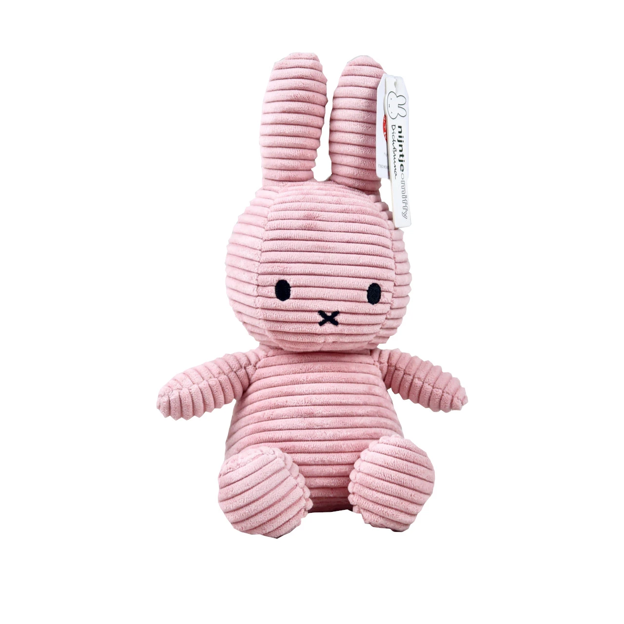 Miffy Medium Soft Pink Corduroy Miffy Toy 3 Miffy Medium Soft Pink Corduroy Miffy Toy
