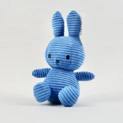 Miffy Corduroy Cobalt Miffy - Medium Toy 9 Miffy Corduroy Cobalt Miffy - Medium Toy
