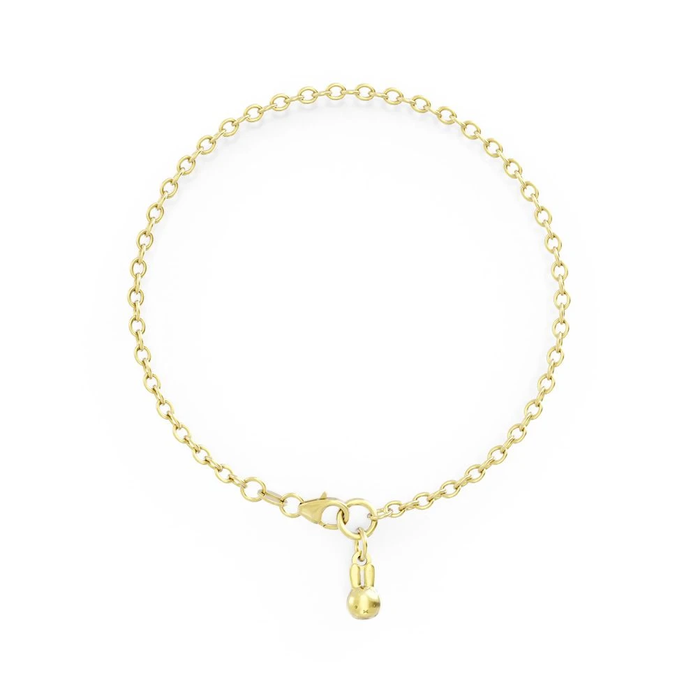 Miffy Miffy 18ct Gold Single Charm Bracelet 3 Miffy Miffy 18ct Gold Single Charm Bracelet