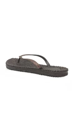 Ilse Jacobsen Cheerful Glitter Flip Flops - Prune 8 Ilse Jacobsen Cheerful Glitter Flip Flops - Prune
