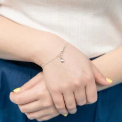 Miffy Miffy Sterling Silver Single Charm Bracelet