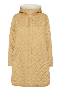 Ilse Jacobsen Aerial05 Padded Coat - Iced Tea
