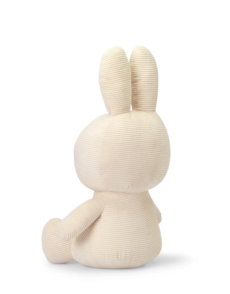 Miffy 70cm Off White Sitting Cuddly Corduroy Toy 5 Miffy 70cm Off White Sitting Cuddly Corduroy Toy