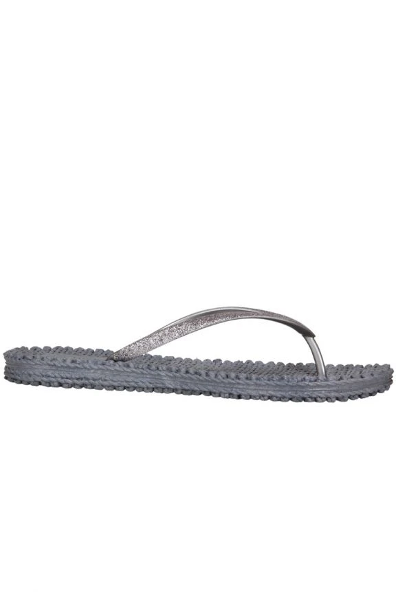 Ilse Jacobsen Grey Cheerful Glitter Flip Flops 3 Ilse Jacobsen Grey Cheerful Glitter Flip Flops