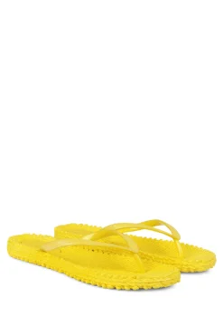 Ilse Jacobsen Cheerful Glitter Flip Flops Yellow