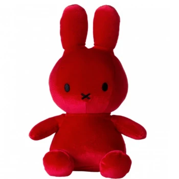 Miffy Velvet Miffy 23 cm Red 3 Miffy Velvet Miffy 23 cm Red