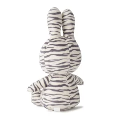 Miffy Miffy Sitting All-Over Zebra Print 23cm 7 Miffy Miffy Sitting All-Over Zebra Print 23cm