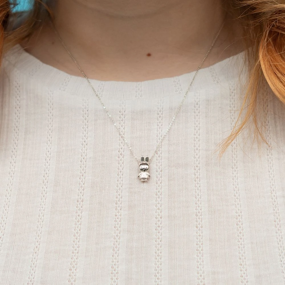Miffy Miffy Body Necklace Sterling Silver 3 Miffy Miffy Body Necklace Sterling Silver