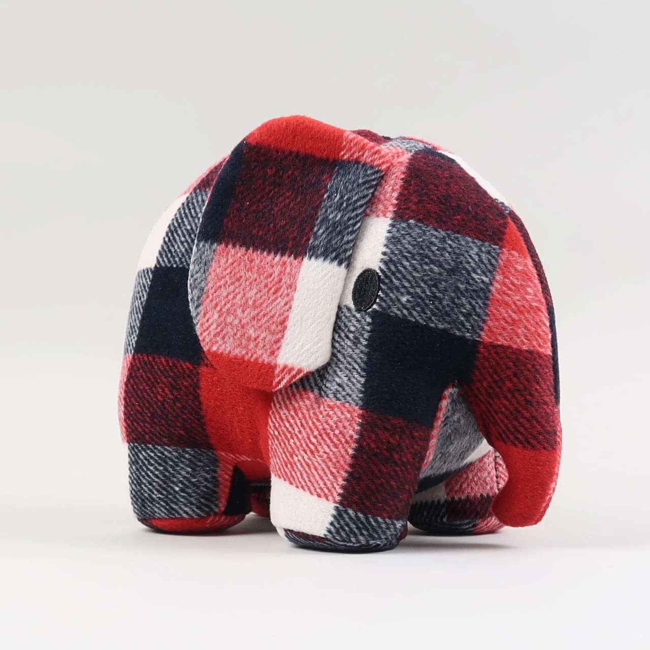 Miffy Red and Blue Checked Elephant – Large 5 Miffy Red and Blue Checked Elephant – Large