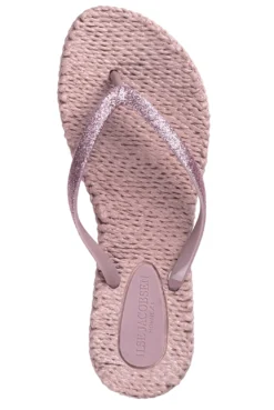 Ilse Jacobsen Cheerful Glitter Flip Flops Misty Rose