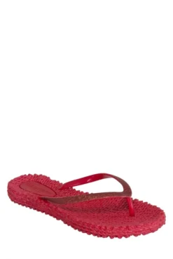 Ilse Jacobsen Deep Red Cheerful Glitter Flip Flops Slipper 9 Ilse Jacobsen Deep Red Cheerful Glitter Flip Flops Slipper