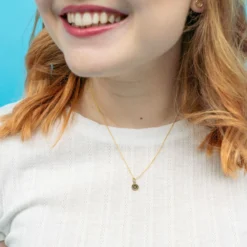 Miffy Miffy Button Necklace 18ct Gold Vermiel 7 Miffy Miffy Button Necklace 18ct Gold Vermiel