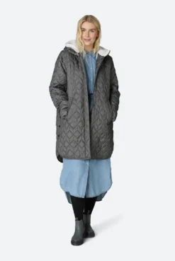 Ilse Jacobsen AERIAL05 Padded Coat - Shadow