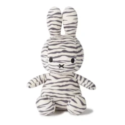 Miffy Miffy Sitting All-Over Zebra Print 23cm