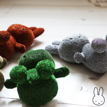Miffy 23cm Glitter Sparkle Miffy Green 6 Miffy 23cm Glitter Sparkle Miffy Green