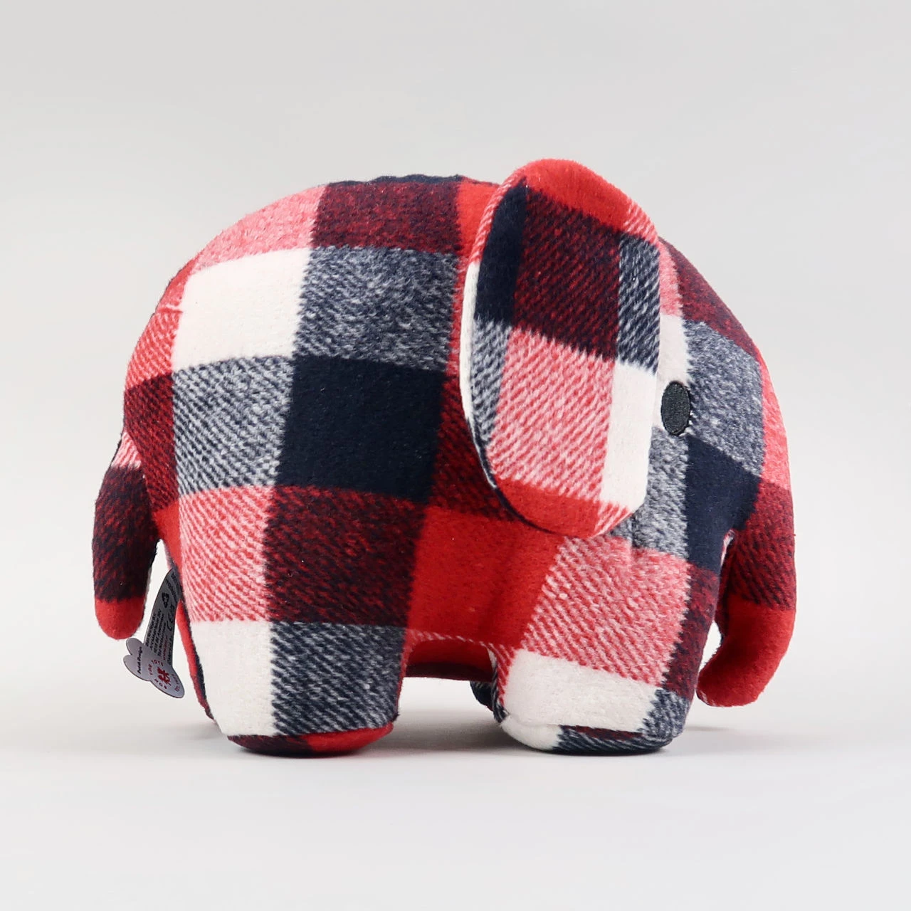 Miffy Red and Blue Checked Elephant – Large 4 Miffy Red and Blue Checked Elephant – Large