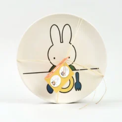 Miffy Miffy - Set of 4 Bamboo Plates - Food